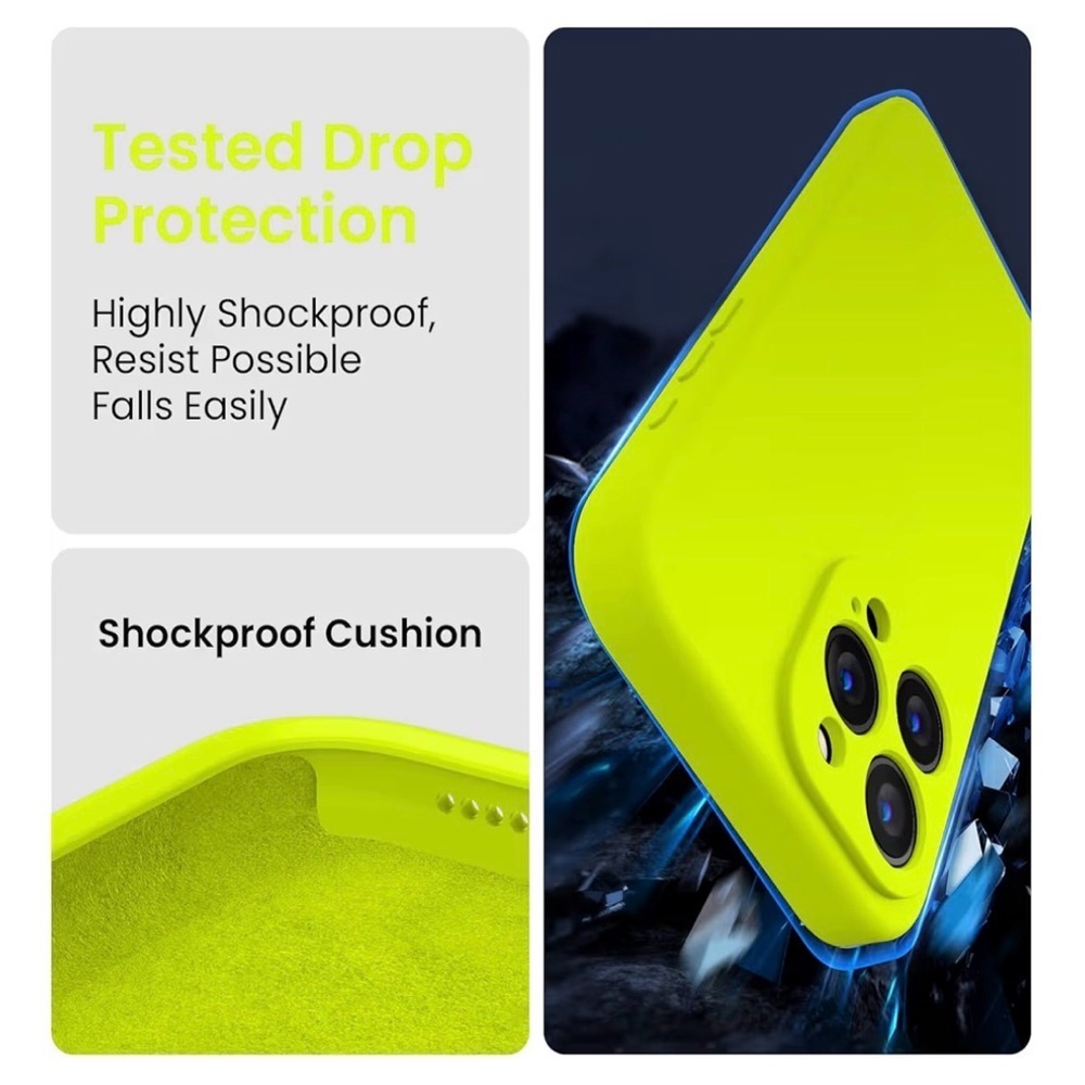 Neon Green iPhone 15 pro phone case - Picture 2 of 6